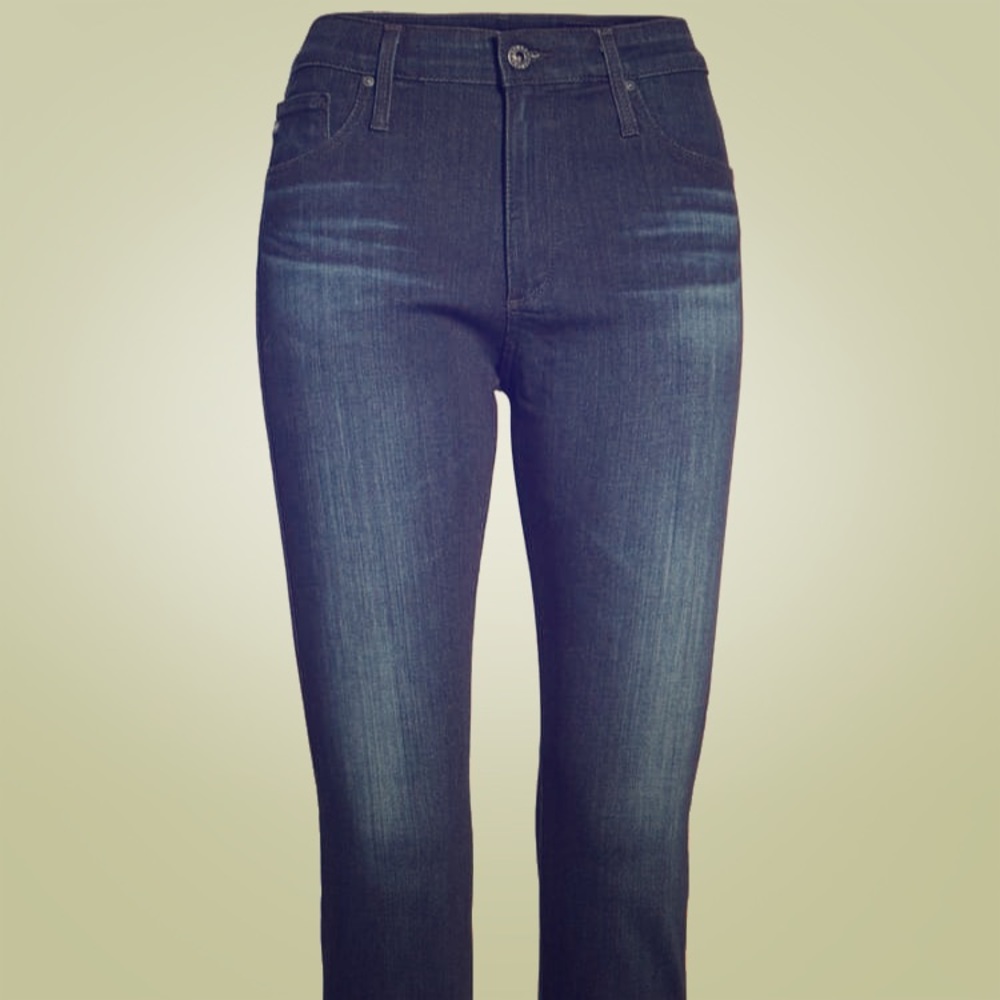 AG The Farrah high waist crop skinny
